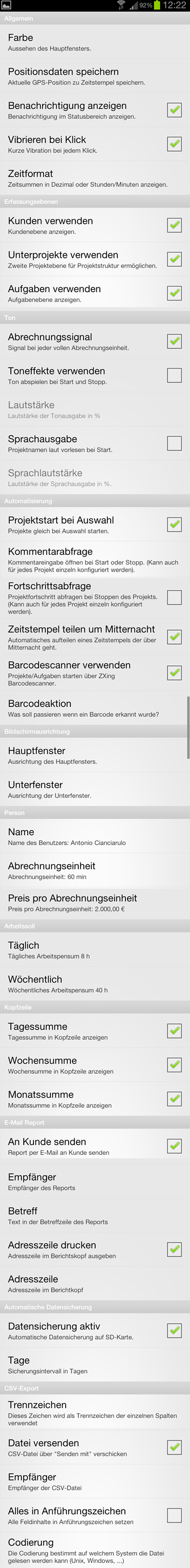 systemeinstellungen