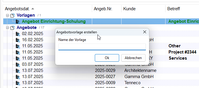 angebot-vorlage-name-vergeben