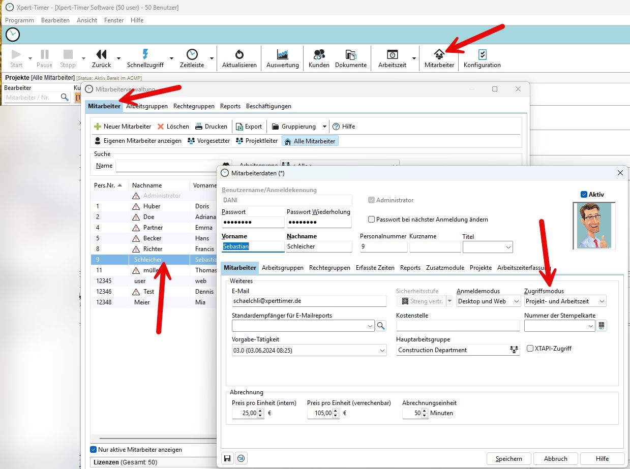 arbeitszeiterfassung-zuweisen
