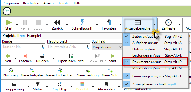 dokumente_im_projektmanager_einblenden