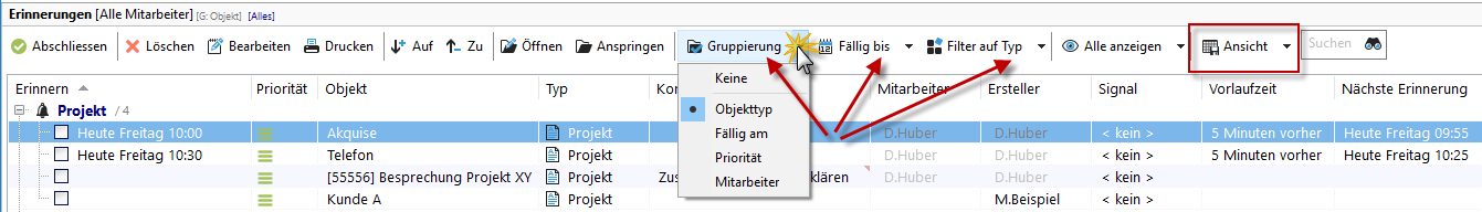 erinnerungen_gruppieren_ansicht_speichern