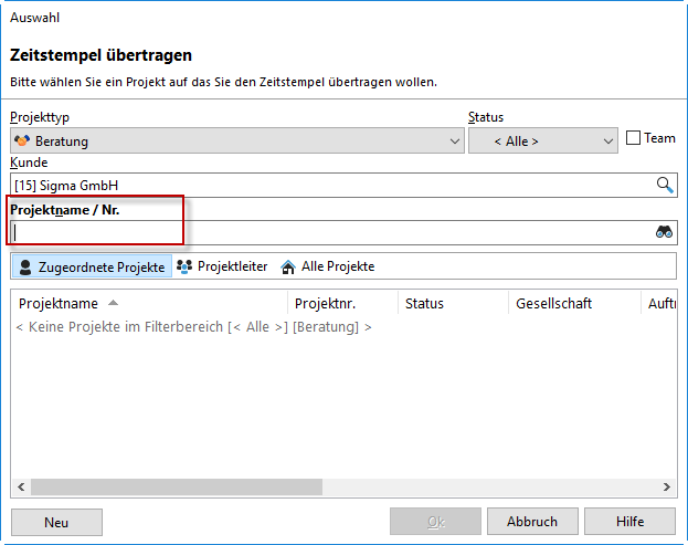 schnellprojekt_zeitstempel übertragen