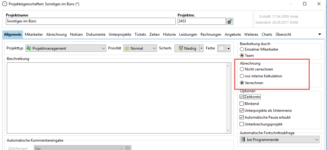 einführung_neue_projekte_projekteigenschaften_abrechnungsstatus