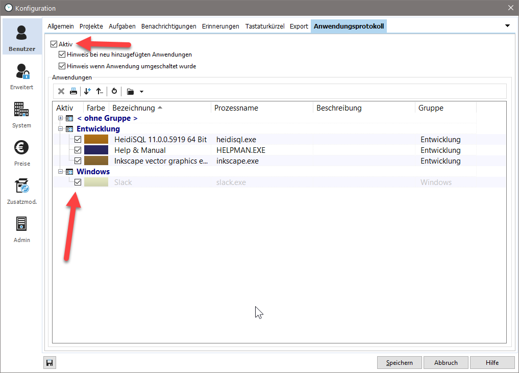 konfig-benutzer-anwendungsprotokoll