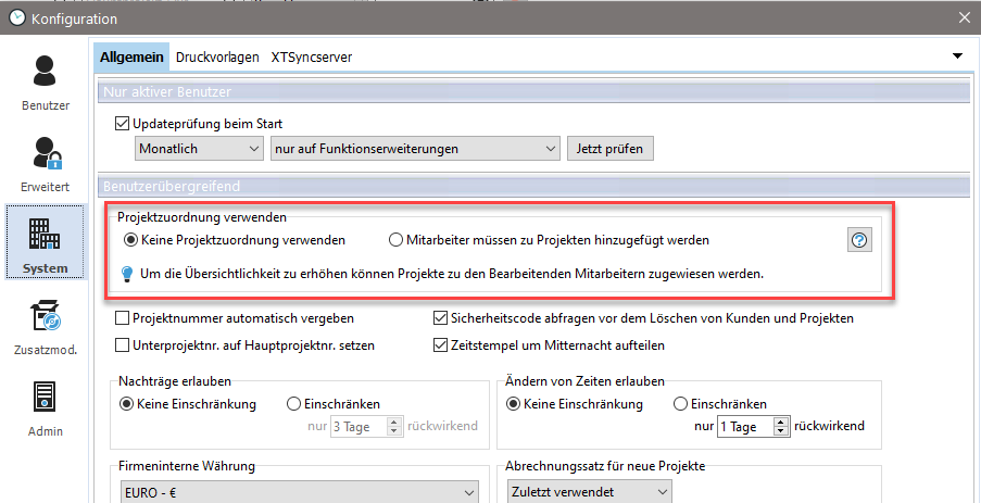konfiguration-system-projektzuordnung