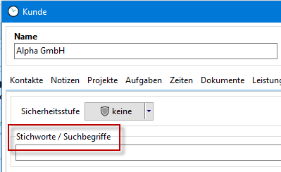 kundenverwaltung_stichwoerter_anlegen