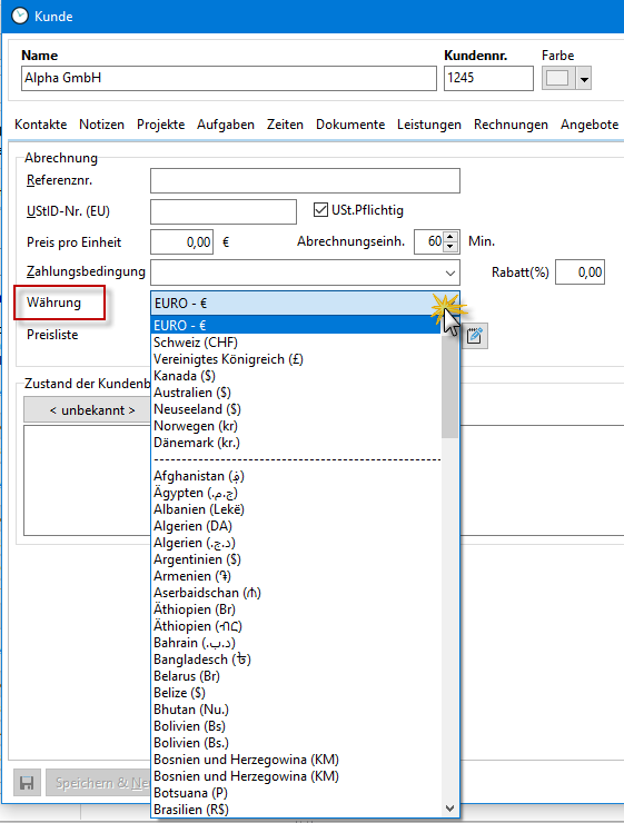 kundenverwaltung_waehrung_einstellen