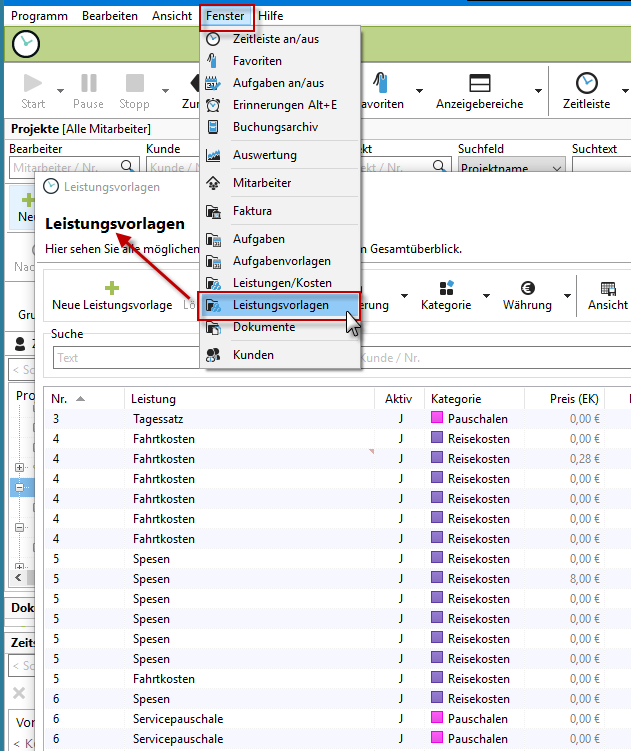 leistungserfassung_leistungsvorlagen