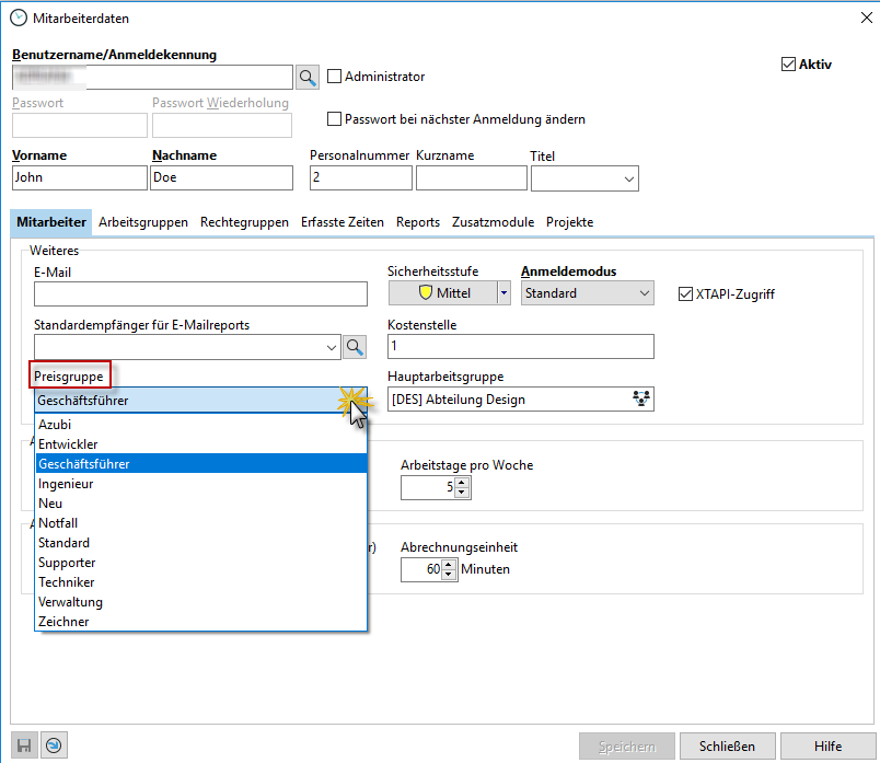 mitarbeiterverwaltung_preisgruppe_zuordnen