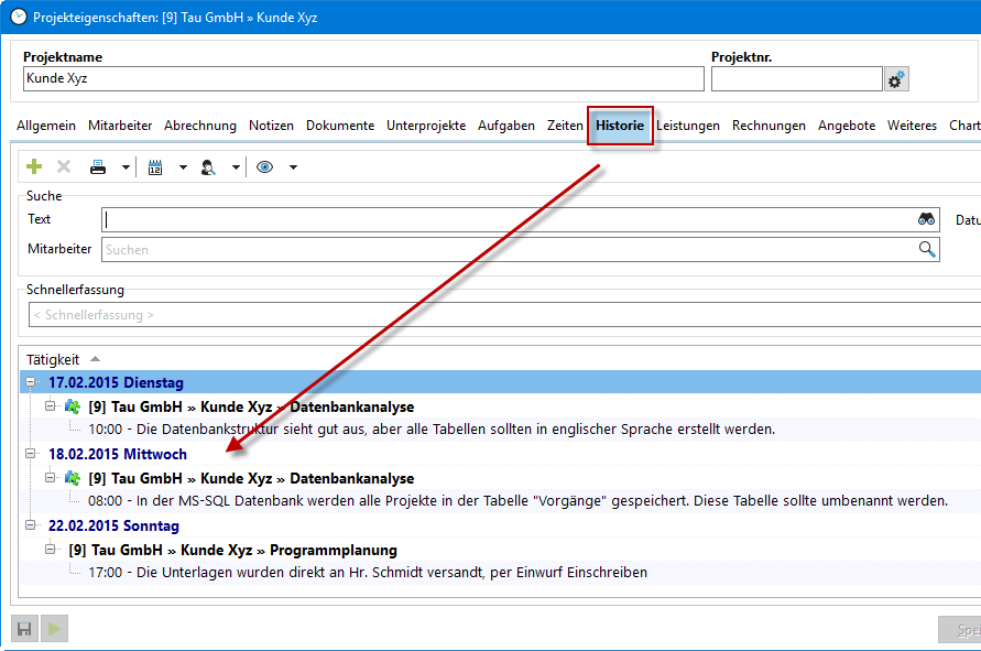 projekteigenschaften_reiter_historie