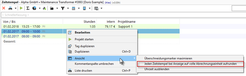 projekteigenschaften_zeitstempel_aufrunden
