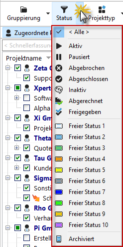 projektmanager_filtern_nach_status