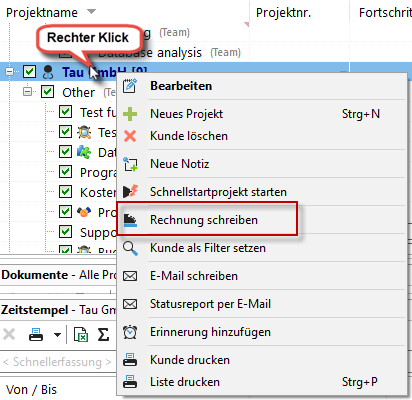 rechtsklick_auf_abzurechnenden_kunden_im_projektmanager