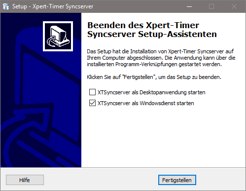 syncserver_beenden_des_assistenten