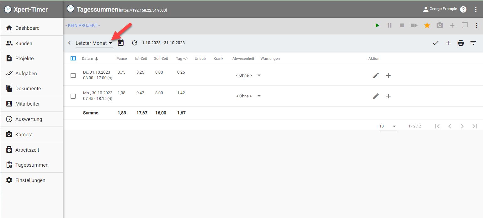 arbeitszeiterfassung-tagessummen-ansicht