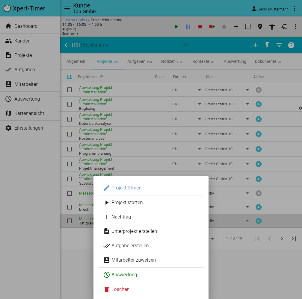 client-projects-menue